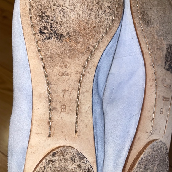 Belle Sigerson Morrison Flats - baby blue sz 7 - Picture 9 of 11